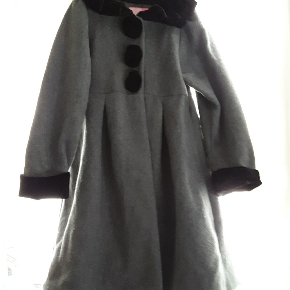 Dressy Girls Coat Sz. 6 EUC - Picture 2 of 4